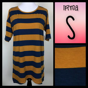 NWT LuLaRoe Irma Tunic - Striped - S
